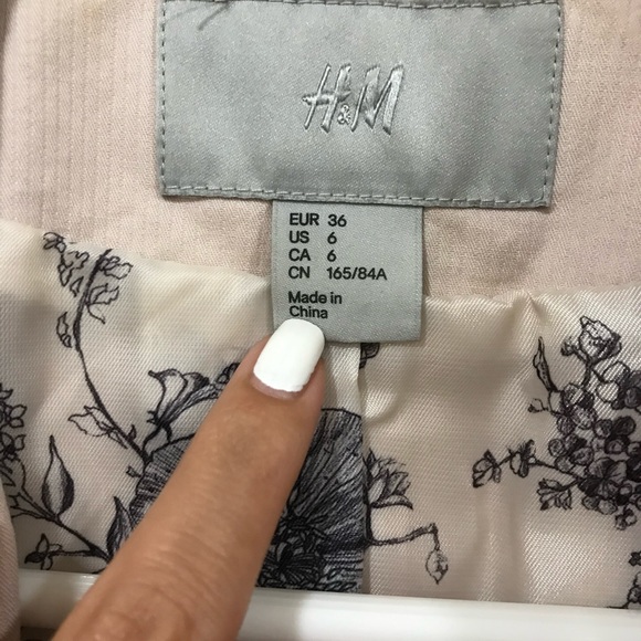 Blush H&M blazer - Picture 4 of 8